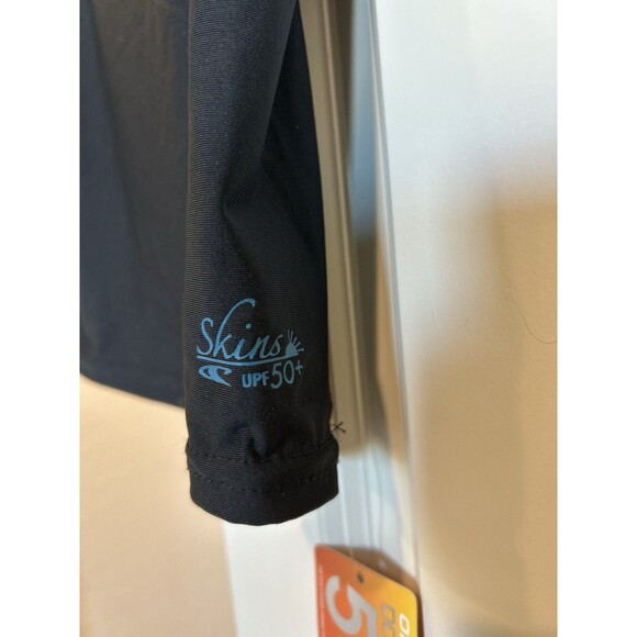 O’Neill Women’s Black Skins Shirt with Sun Protection UPF 50 Size Small, NWT - Picture 3 of 5